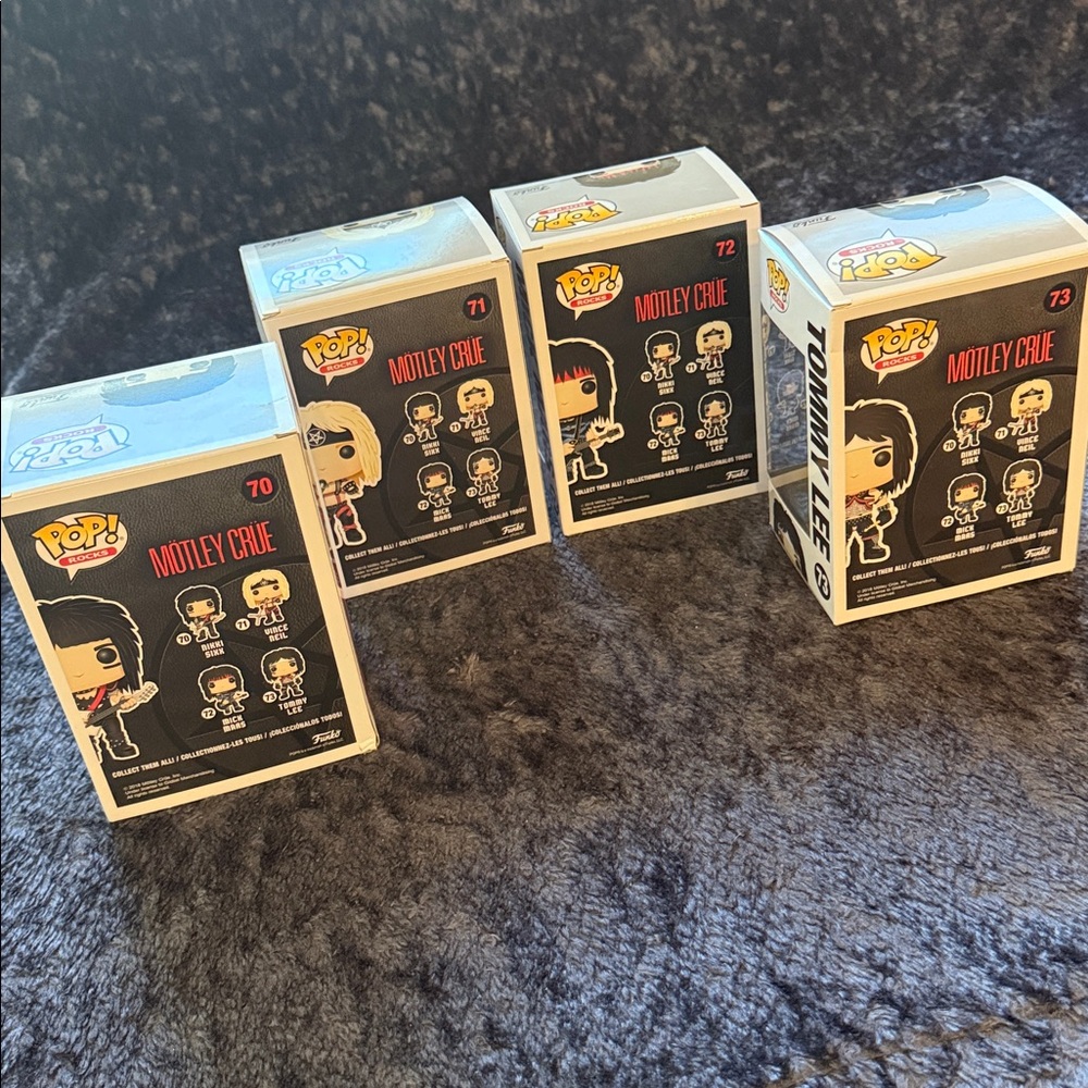Motley Crue Funko Pop set … New in Boxes - Picture 9 of 13